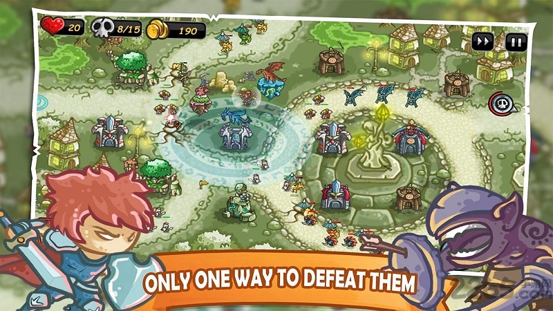 王国保卫战英雄传奇内购破解版(Kingdom Defense)截图2