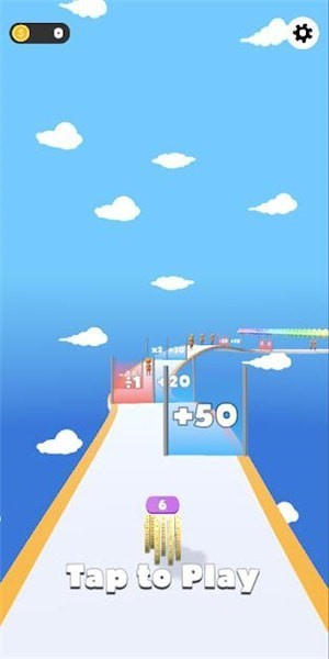 金币快滚3d游戏(money rush 3d)截图1