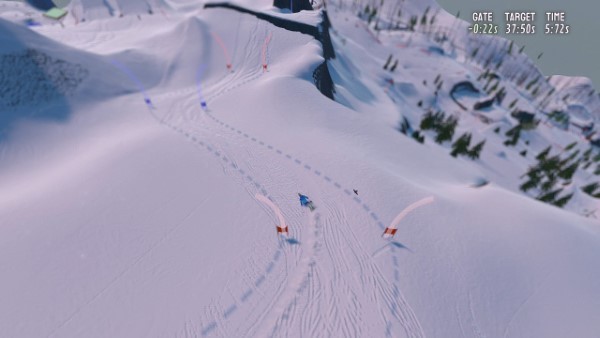 雪山滑雪大冒险2游戏(Grand Mountain 2)截图1