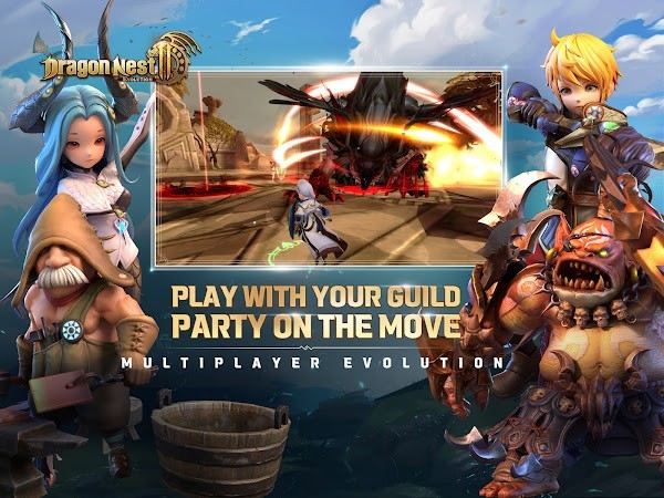 龙之谷2进化手游官方版(dragon nest 2 evolution)截图2