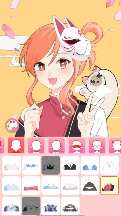 次元动漫头像制作游戏截图1