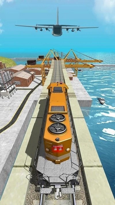 火车坡道跳跃官方版(train ramp jumping)截图3