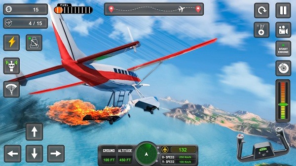 pilot simulator airplane games截图4