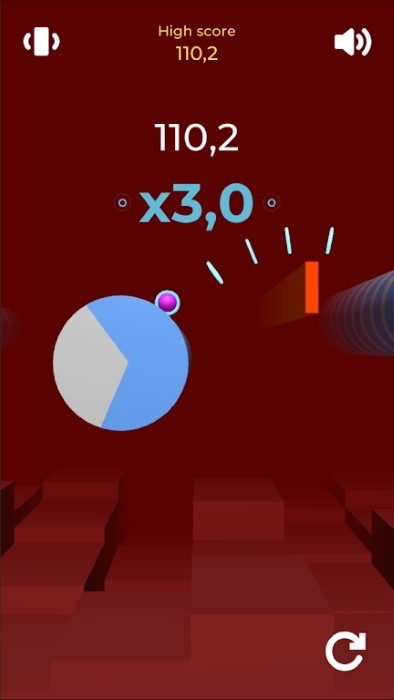 点击就跳游戏(tap jump3d)截图1