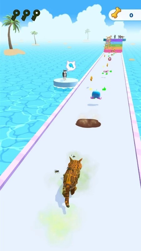 猫咪跑酷3d游戏截图2