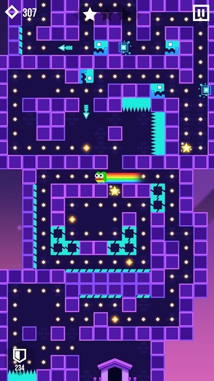 迷宫冲刺上升游戏(maze dash rising)截图2