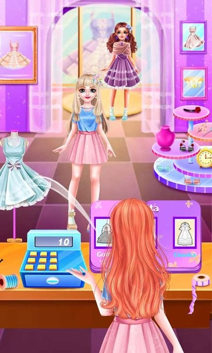 芭比公主的服装店游戏截图1