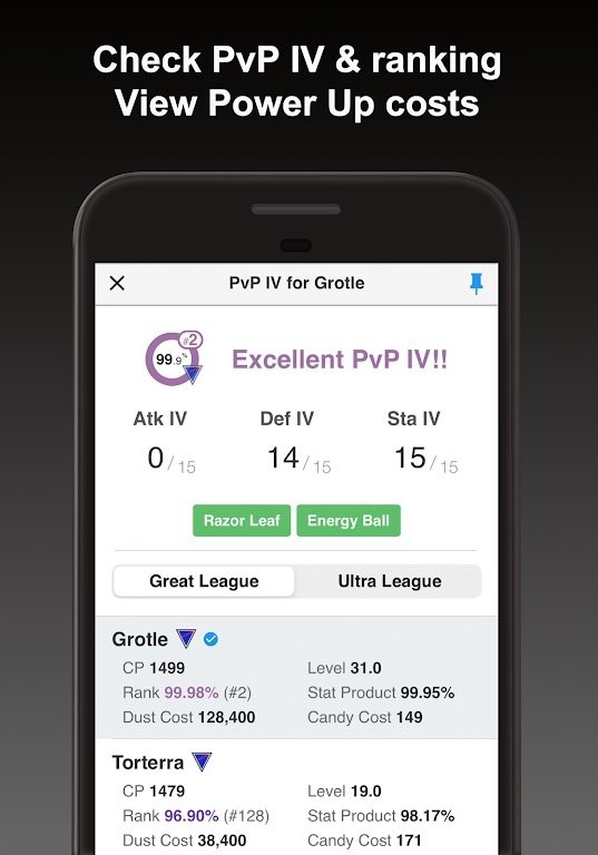 宝可梦iv计算器poke genie中文版截图4