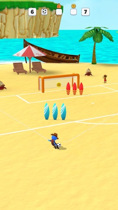 超级目标足球火柴人游戏(crazy goal)截图2