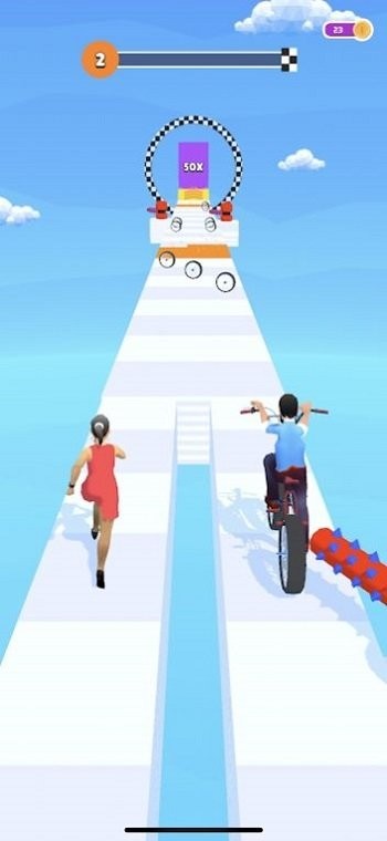 情侣自行车游戏(couples bike)截图1