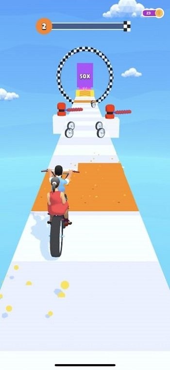 情侣自行车游戏(couples bike)截图3