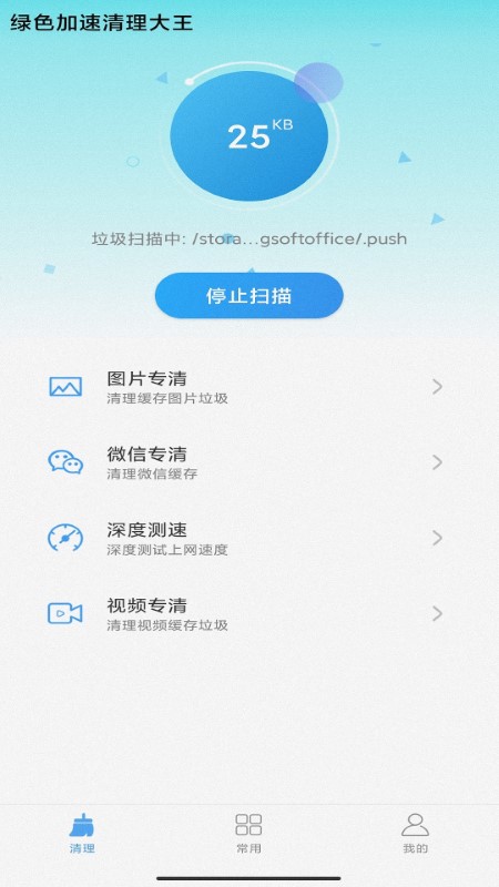 绿色加速清理大王app截图2