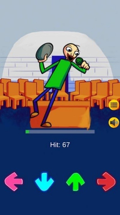 fnf巴迪特性测试游戏(fnf baldi test character)截图1