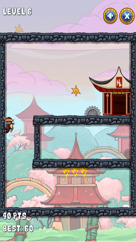 忍者跳跃者游戏(Ninja Jumper)截图1