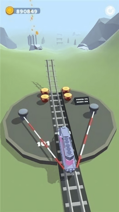 火车弹射大师游戏(train master slingshot)截图2