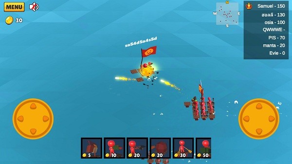 stickman raft手机版截图2