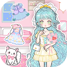 粉彩少女换装游戏