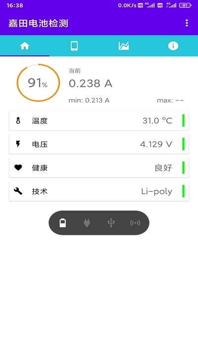 嘉田电池检测app截图1