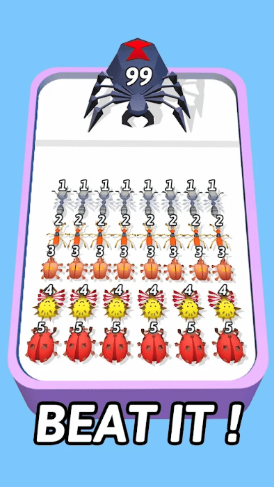 合并大师昆虫融合游戏(merge master insect fusion)截图3