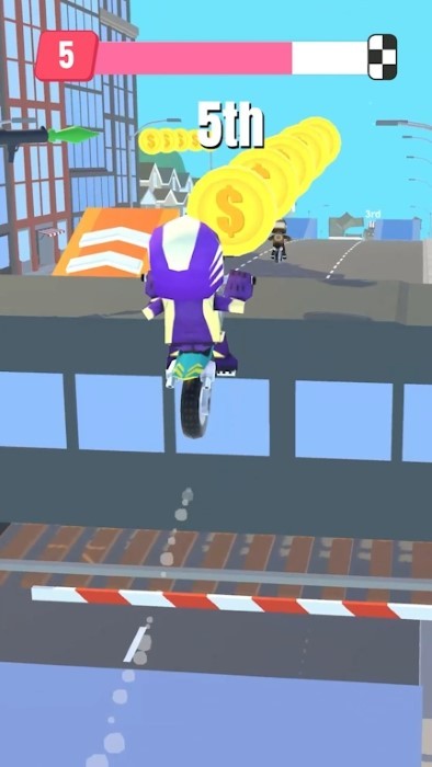 摩托拉什赛车游戏(moto rush racing)截图4