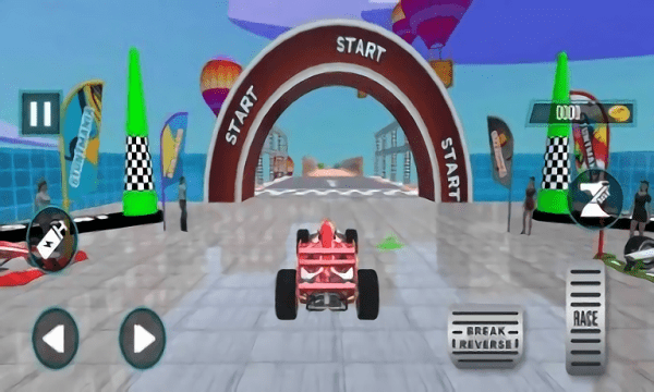 一级方程式特技赛车游戏(formula 1 car stunt)截图2