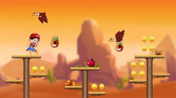 超级兄弟快跑游戏(super bros run)截图2