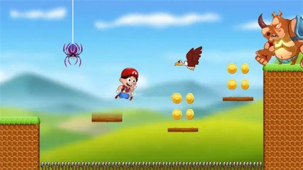 超级兄弟快跑游戏(super bros run)截图3