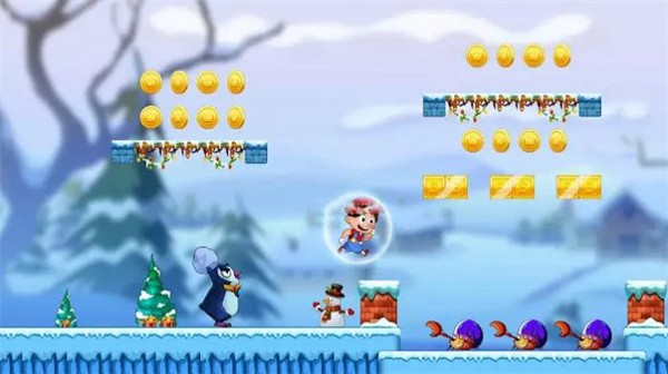 超级兄弟快跑游戏(super bros run)截图4