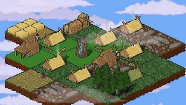 天空中的村庄游戏(a village in the sky)截图1