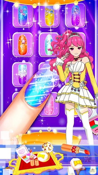芭比公主美甲装扮游戏截图1