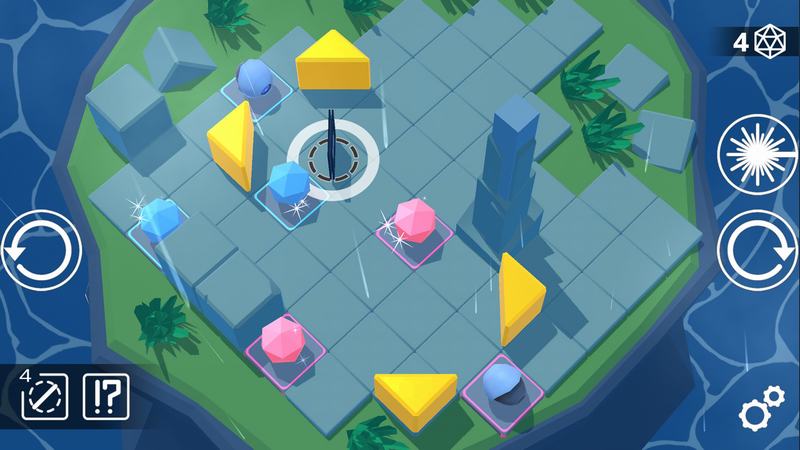 激光迷镜之岛中文版(Laserix: Puzzle Islands)截图3