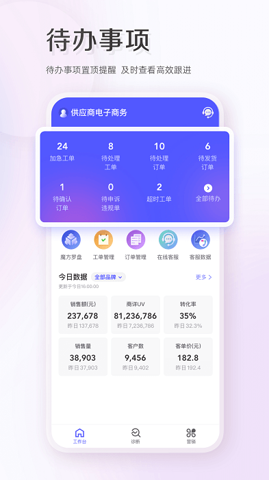 唯品会供应商管理平台软件(唯商通)截图1