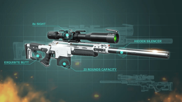 杀戮狙击手枪战游戏(sniper of kill gun shooting)截图3