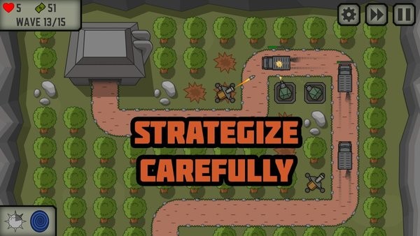 战术战争塔防游戏(tactical war)截图3