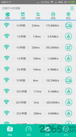 手机网络测速app截图1