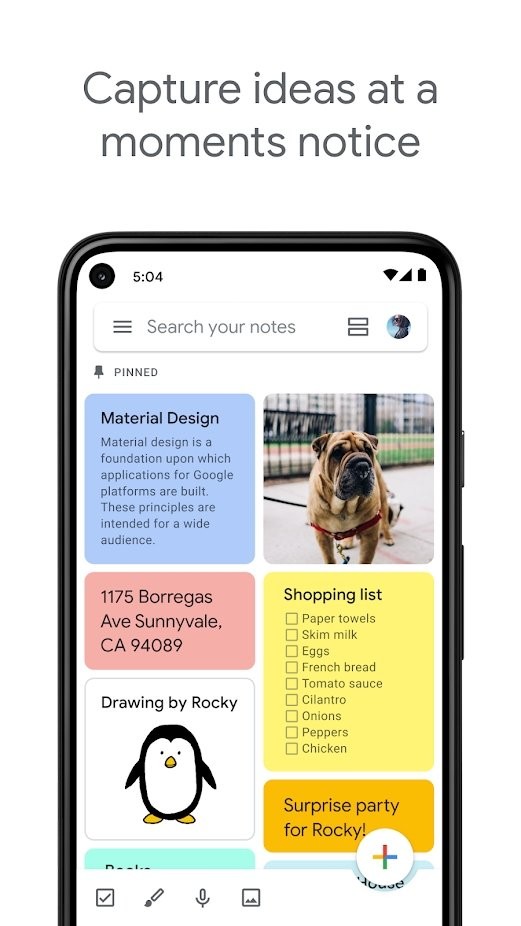 google keep apk截图1