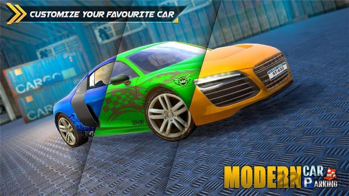 停车场3d现代汽车手机版(New Modern prado Parking)截图3