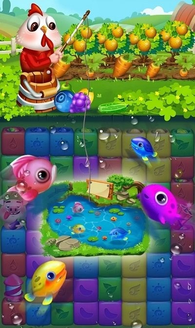 水果积木消除游戏(fruit funny blocks)截图4