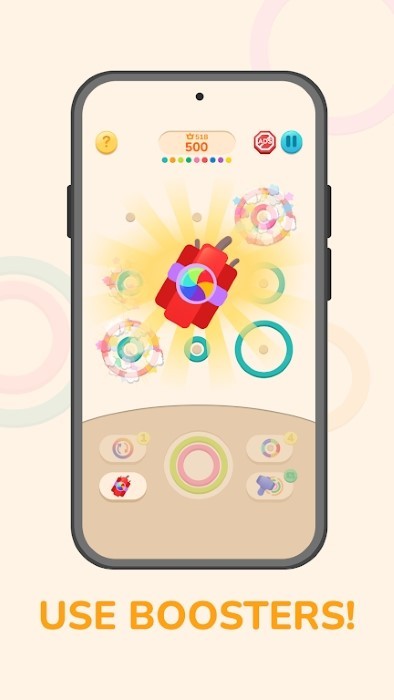 颜色环井字游戏(magic rings)截图3