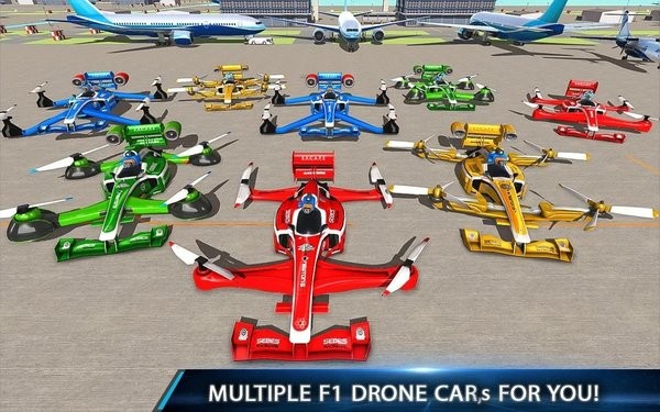 飞行方程式赛车游戏(flying formula car)截图1