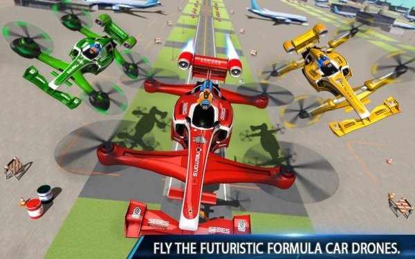 飞行方程式赛车游戏(flying formula car)截图4