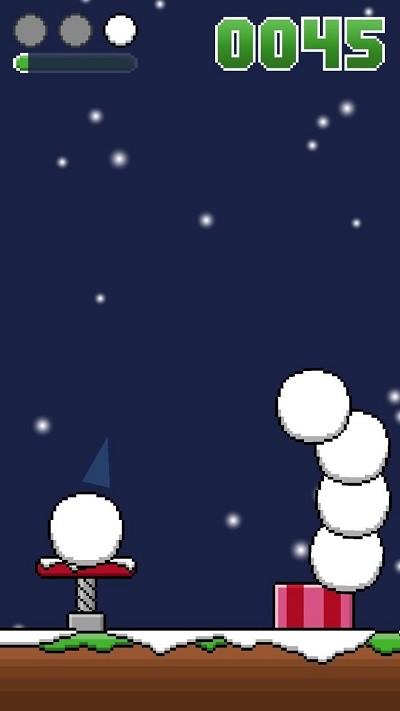 像素小雪人游戏截图3