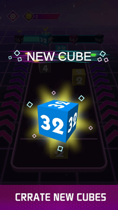 疯狂射击魔方2048游戏截图1