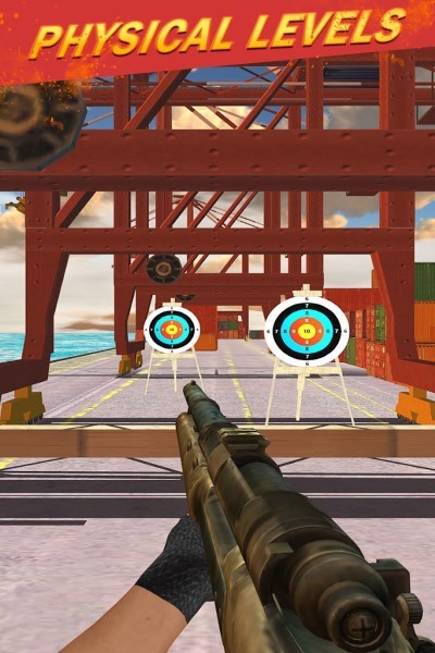 史诗般的目标射击枪游戏(target gun shooter)截图1