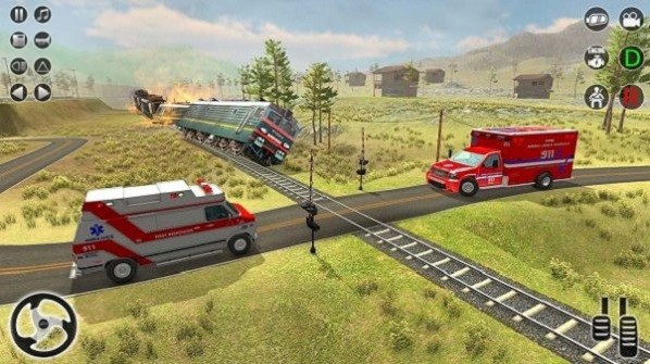 医院救护车司机手机版(hospital ambulance driver game)截图2