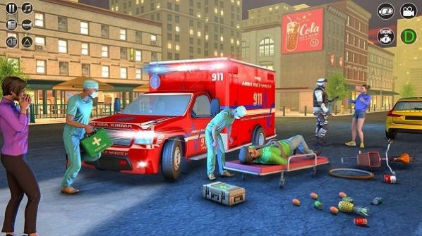 医院救护车司机手机版(hospital ambulance driver game)截图3