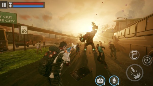 僵尸火力3d无限金币钻石中文版(Zombie Fire 3D)截图3