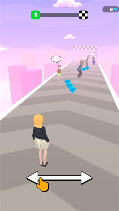 八卦奔跑游戏(gossip run)截图1
