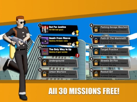 城市英雄游戏特别行动(urban hero game)截图2