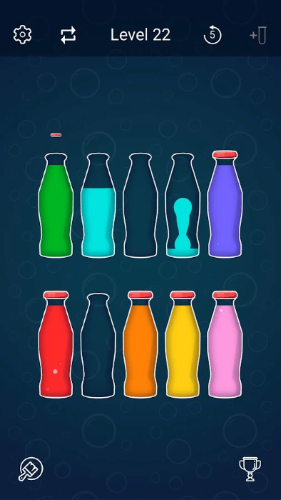 史莱姆排序游戏(slime sort)截图1